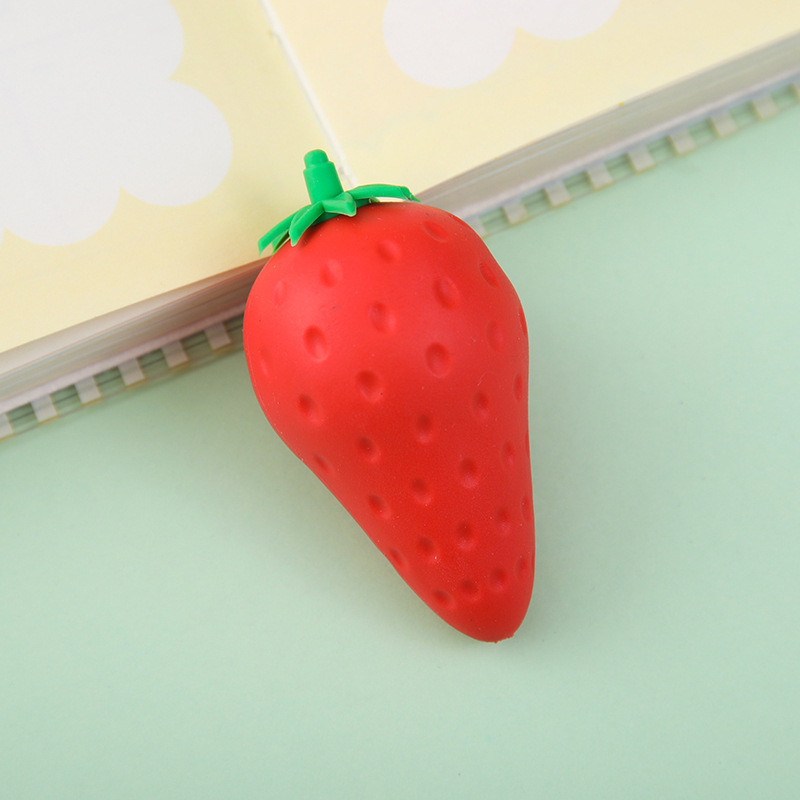 Big Mac Fruit Carrot Eraser Cute Eraser Clean Seamless Student Dandruff-Free Eraser Creative Stationery