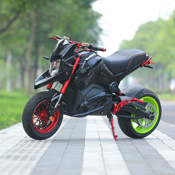 m5小猴子中置72v电摩大功率电动摩托车皮带传动加宽轮胎跑车