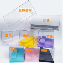 盲盒收纳盒手办展示盒透明中号2层pop泡玛特模型防尘罩公仔娃柜架
