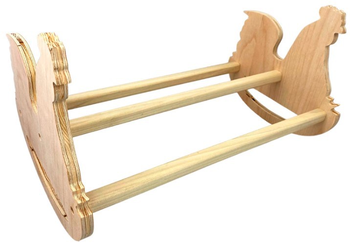 鹦鹉站架 宠物鸡单根木制大站架 大公鸡母鸡站架