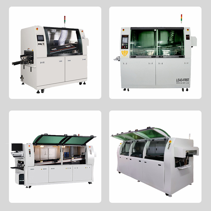 无铅电脑双波峰焊锡炉小型高效节能省锡全自动smt线路板pcb烤炉厂