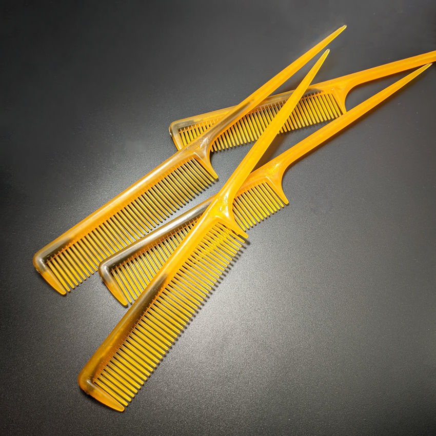 尖尾梳防静电梳子女折不断家用专业分发美发塑料造型发廊分发际线