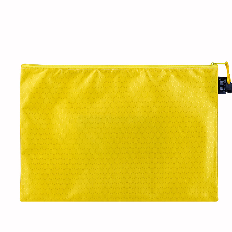 A4 Waterproof Football-print File Bag