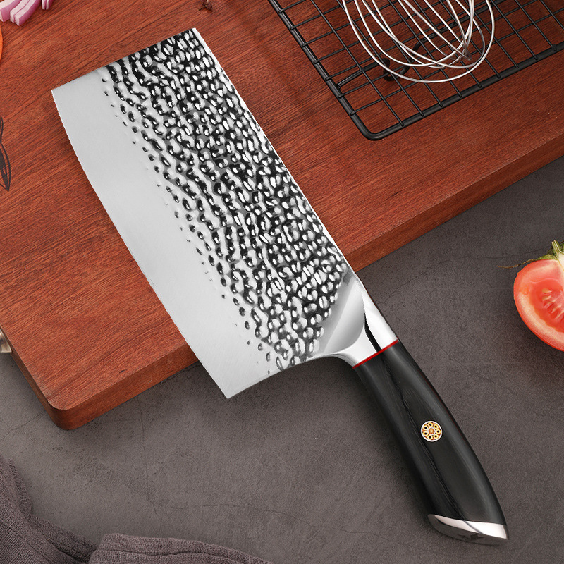 狂鲨锤纹男菜刀 djc501-锤纹版男款-成品