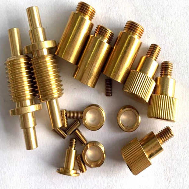 加工定制滚花网纹台阶定位螺帽 非标件定制二级孔螺母 平头圆螺母