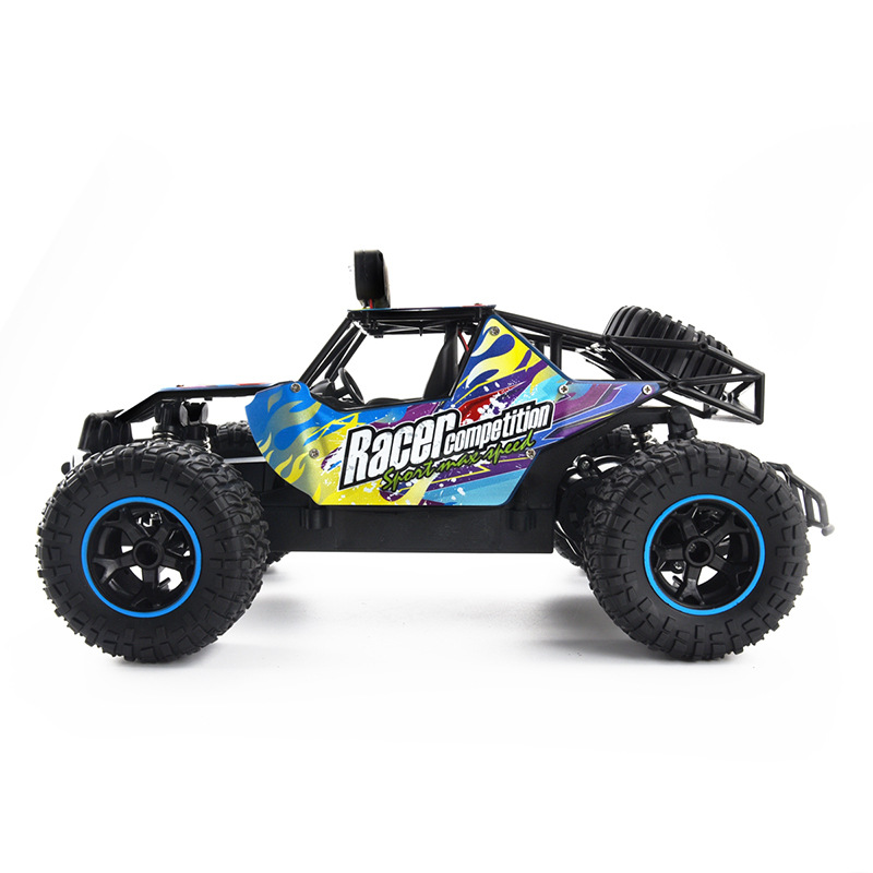 kyamrc 新款高速越野车 1:16合金大脚车 带车灯油门比例模型车