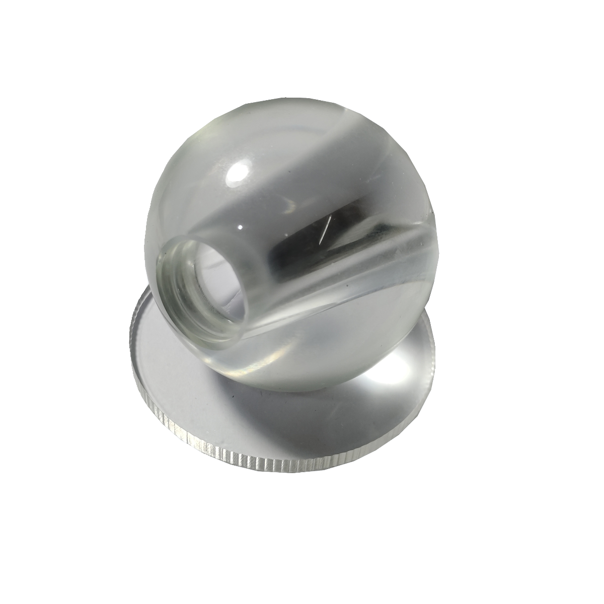 台球出杆运杆训练球透明可视中式八球斯诺克基本功动作矫正练习器