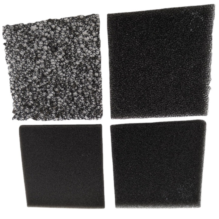 Dustproof Filter Cotton High Rebound Fire Retardant Blasting Sponge Audio Electronic Hole Filter Cotton Sponge Mat