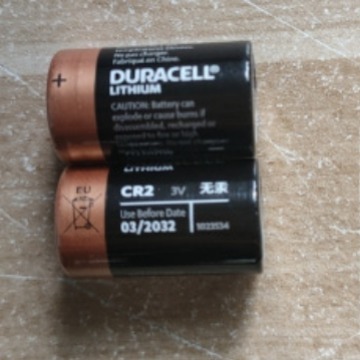 duracell金霸王专业procell电池cr2锂电池3v 拍立得测距仪望远镜