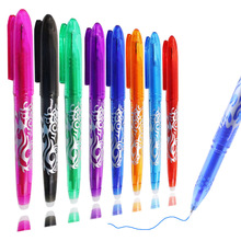 外贸热可擦中性笔创意彩色消字笔学生温控可擦笔办公文具