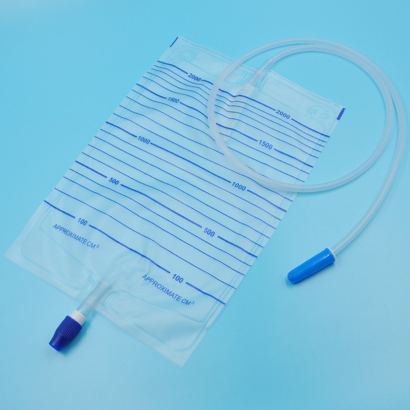 防回流集尿袋 护理用集尿袋厂家供应 一次性集尿袋