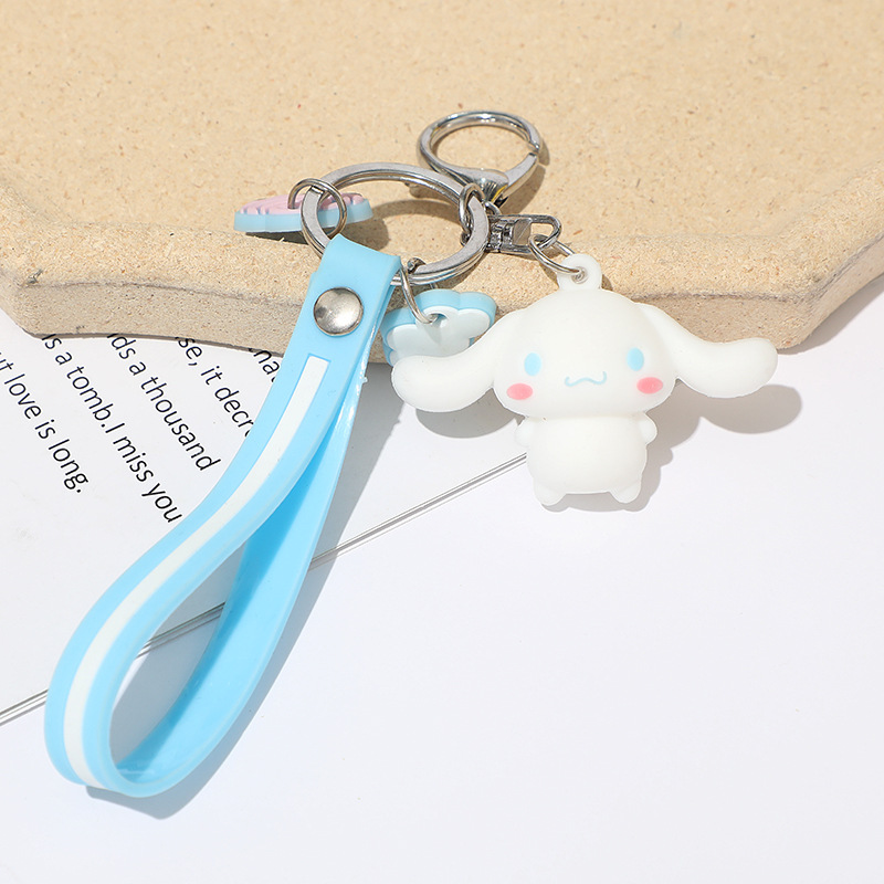 Japanese and Korean Melody Key Pendants Cartoon Sanliou Key Chain Doll Wholesale Clow M Keychain