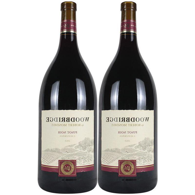 蒙大维木桥系列黑皮诺红葡萄酒 robert mondavi 2013年 1.5l*2瓶