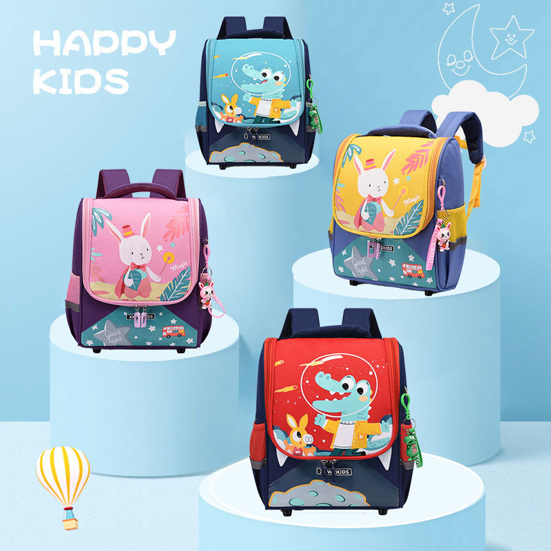 New Children‘s Schoolbag Cartoon Student Backpack Bag Primary School Student Backpack