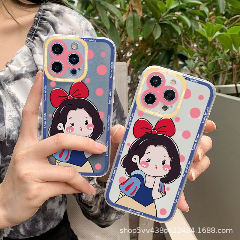 白雪公主适用苹果15手机壳iphone12promax套14/13/11/xsmax瞳眼78
