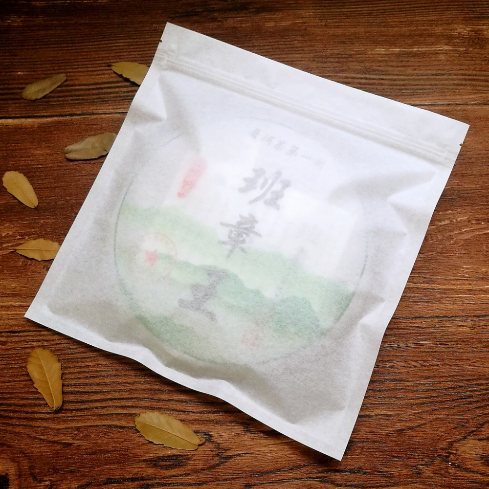 厂家直销通用茶饼密封袋357g普洱茶防潮包装袋福鼎白茶白色棉纸茶