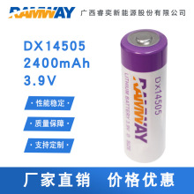 睿奕 DX14505 锂硫酰氯电池 3.9V 2400mAh 表计水表 一次性锂电池