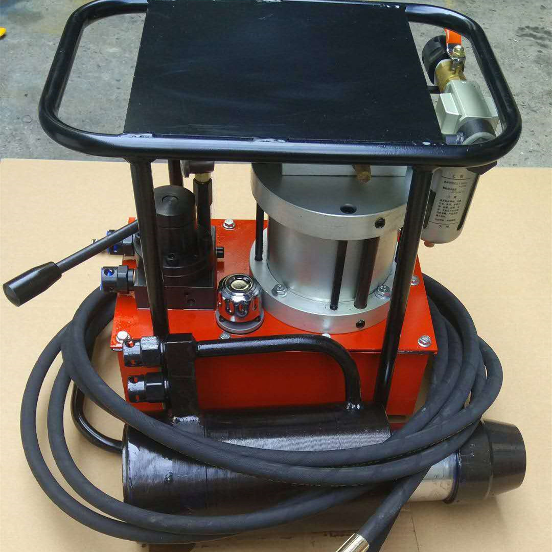 矿用气动锚索张拉机具mq18-180/55锚索张拉机千斤顶气动油泵现货