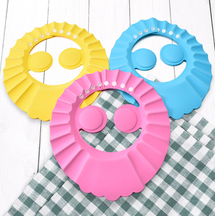 Children's shampoo cap