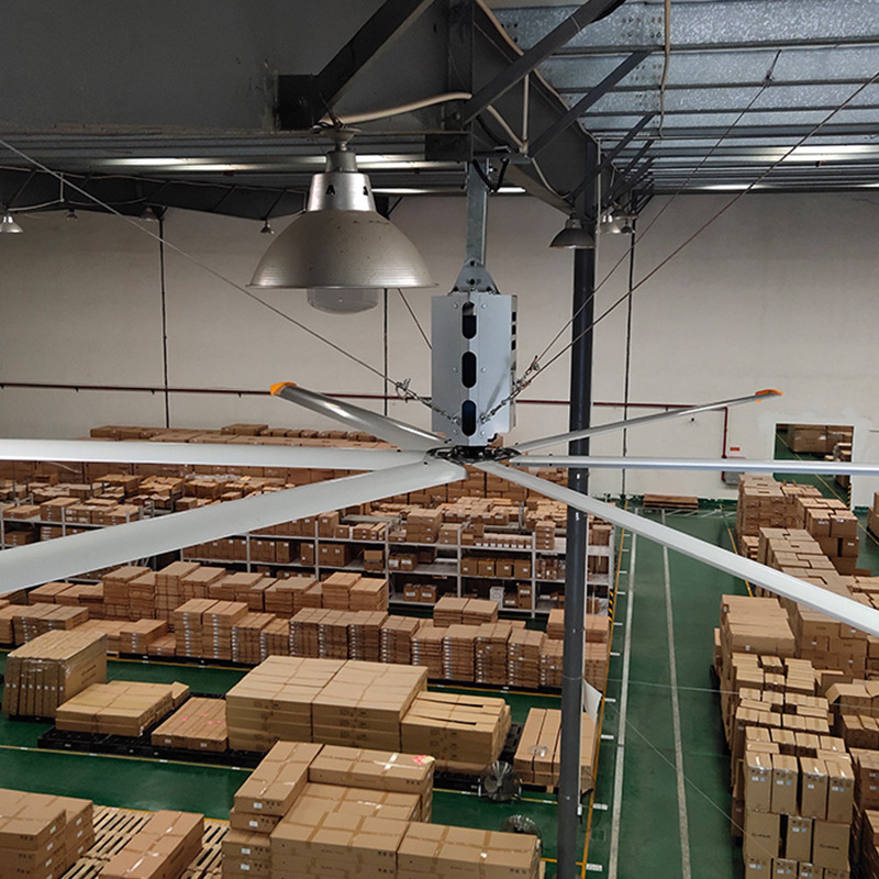 广鼎工业大风扇车间大直径低噪音吊扇厂房仓库用电风扇 厂家批发