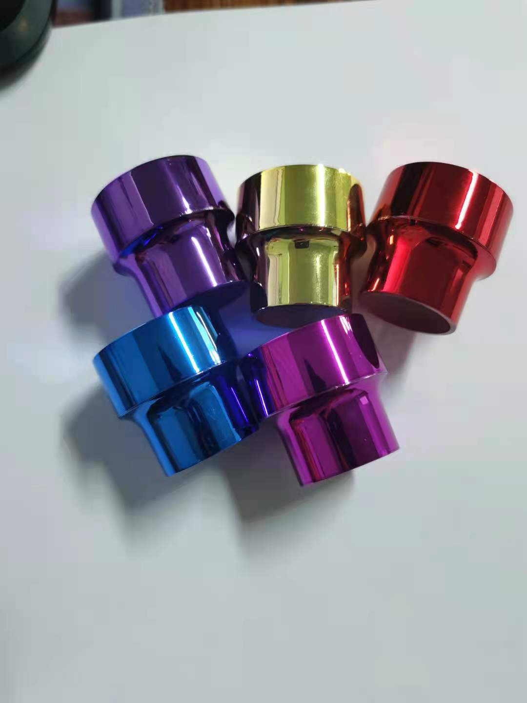 uv电镀多色香水盖子uv电镀