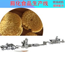 小米锅巴生产线 小米煎饼加工设备 油炸膨化食品机械
