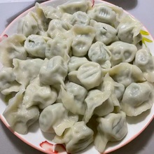 山东大婶子手工包水饺韭菜鲜肉速食速冻早餐速冻饺子批发煎饺荠菜