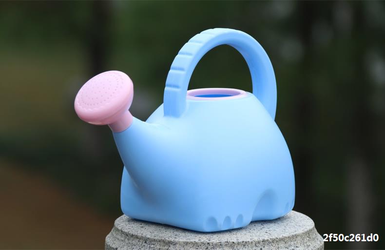 家用园艺工具儿童专用可爱卡通小象造型浇花壶喷壶 浇水壶洒水壶