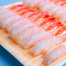 甜虾活动6盘北极刺身去壳寿司净重盘即食新鲜冻品批发跨境速卖通