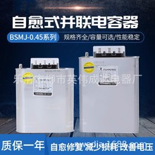 上海威斯康三相自愈式低压并联电力电容器BSMJ0.45无功补偿柜450V