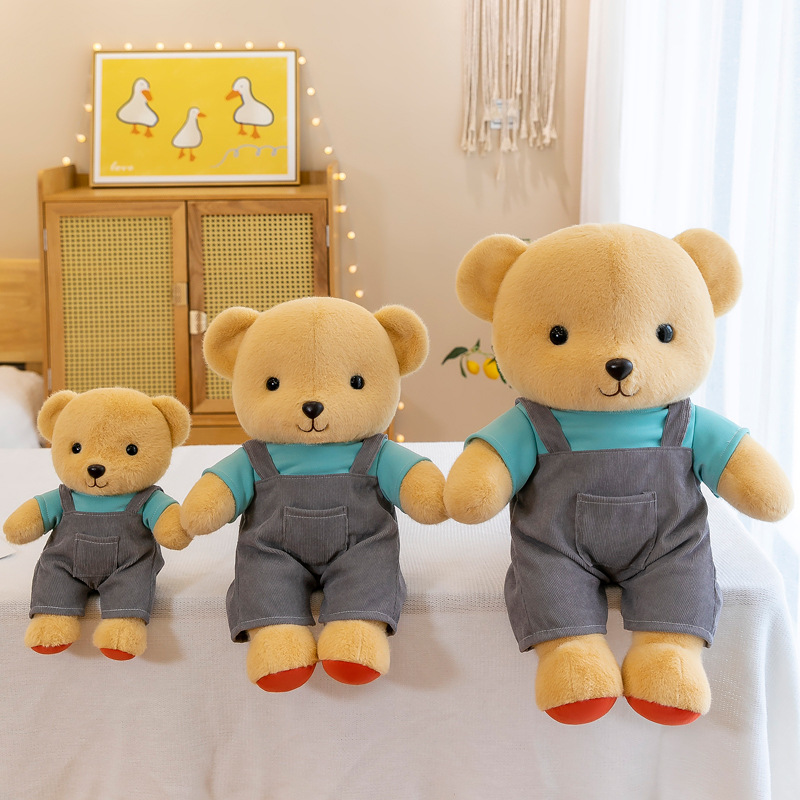 High Quality Mink Plush Couple Bear Cute Baby Cute Pet Toy Bear Mood Comfort Toy Kelina Bear Wholesale