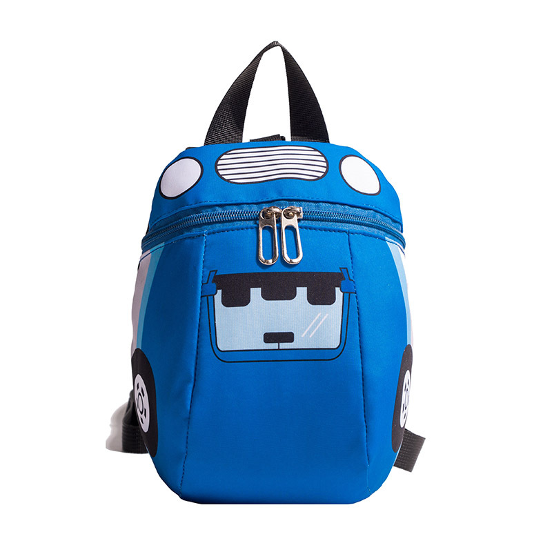 Children's Bag Cartoon Car Cartoon Backpack Kindergarten Baby Going out Play Accessories Anti-Lost Backpack