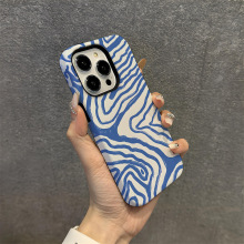 亚马逊热销波浪纹苹果17手机壳iPhone13磁吸菲林壳16promax男款15