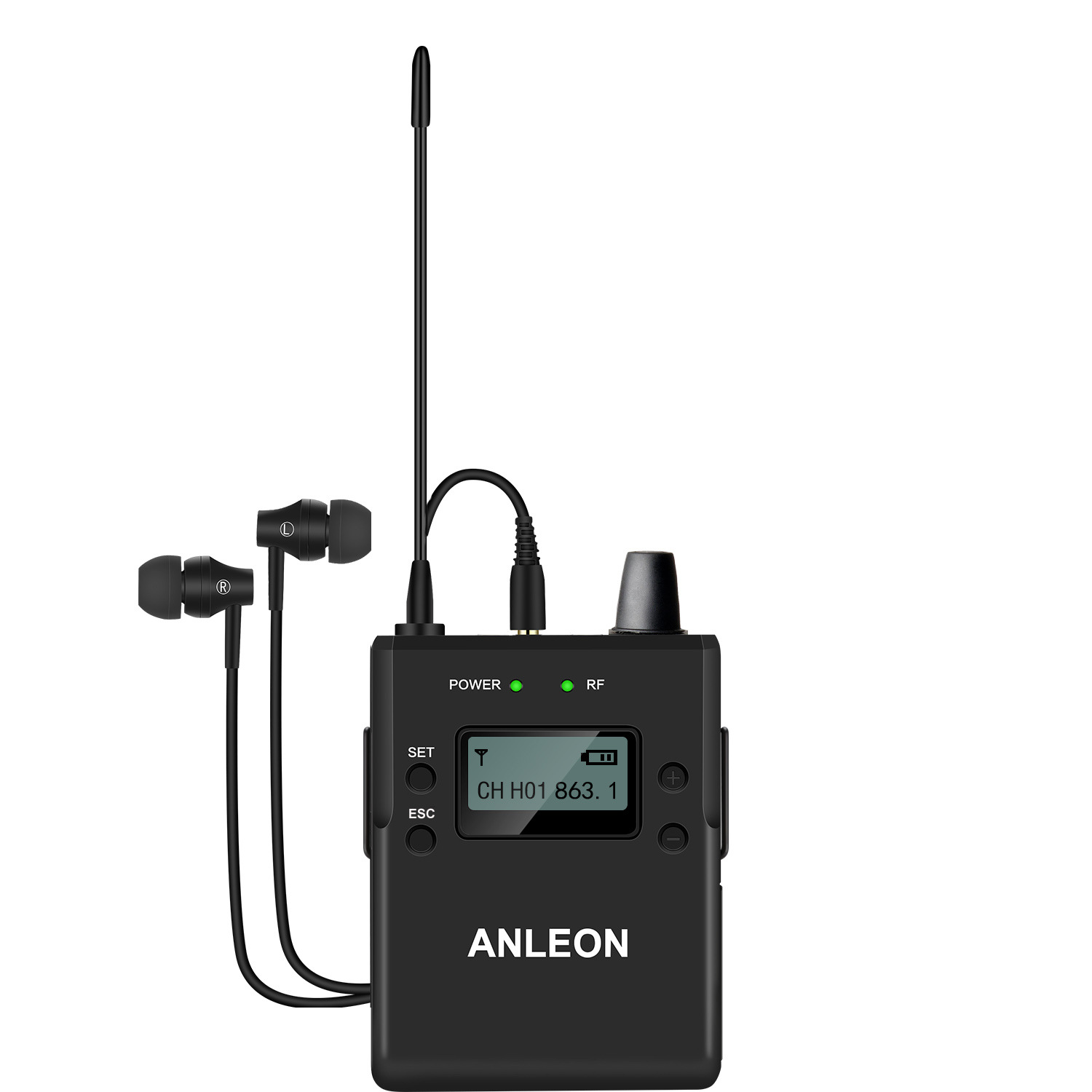 anleon s3接收机 乐队歌手耳返系统830- 866 wireless iem system