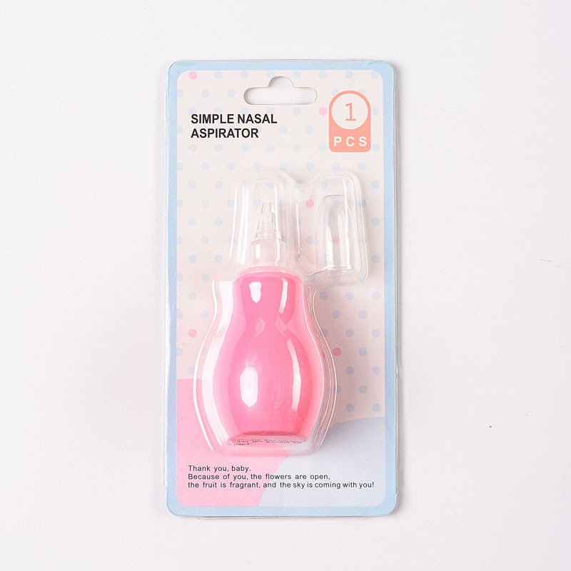 English Card Babies' Nasal Suction Device Baby Nose Cleaner Newborn Baby Child Nasal Congestion Nasal Cleaning Nasal Suction Device