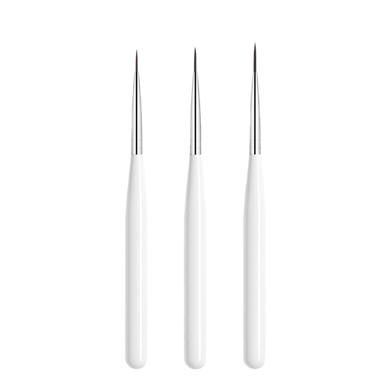278 3 pack nail brush drawing pen line drawing pen nail beauty paint pen hook brush carved pen manicure implement