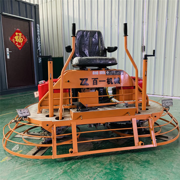 双盘抹光机 80/100型混凝土抹光机 电启动座驾式地面收光机