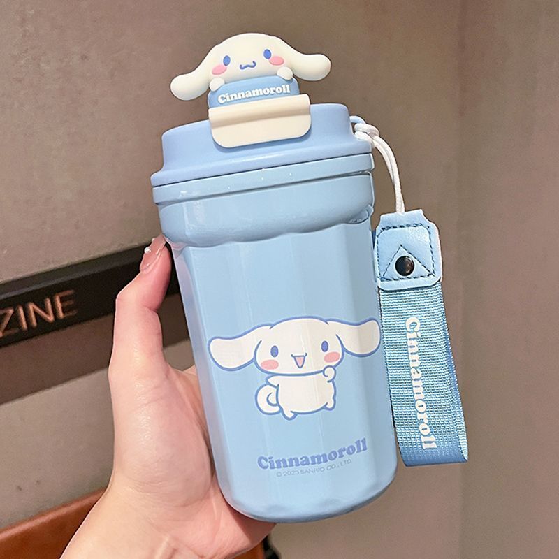 2023 New Sanrio Pacha Dog 316 Stainless Steel Vacuum Cup Girl's High-Looking Portable Coffee Water Cup