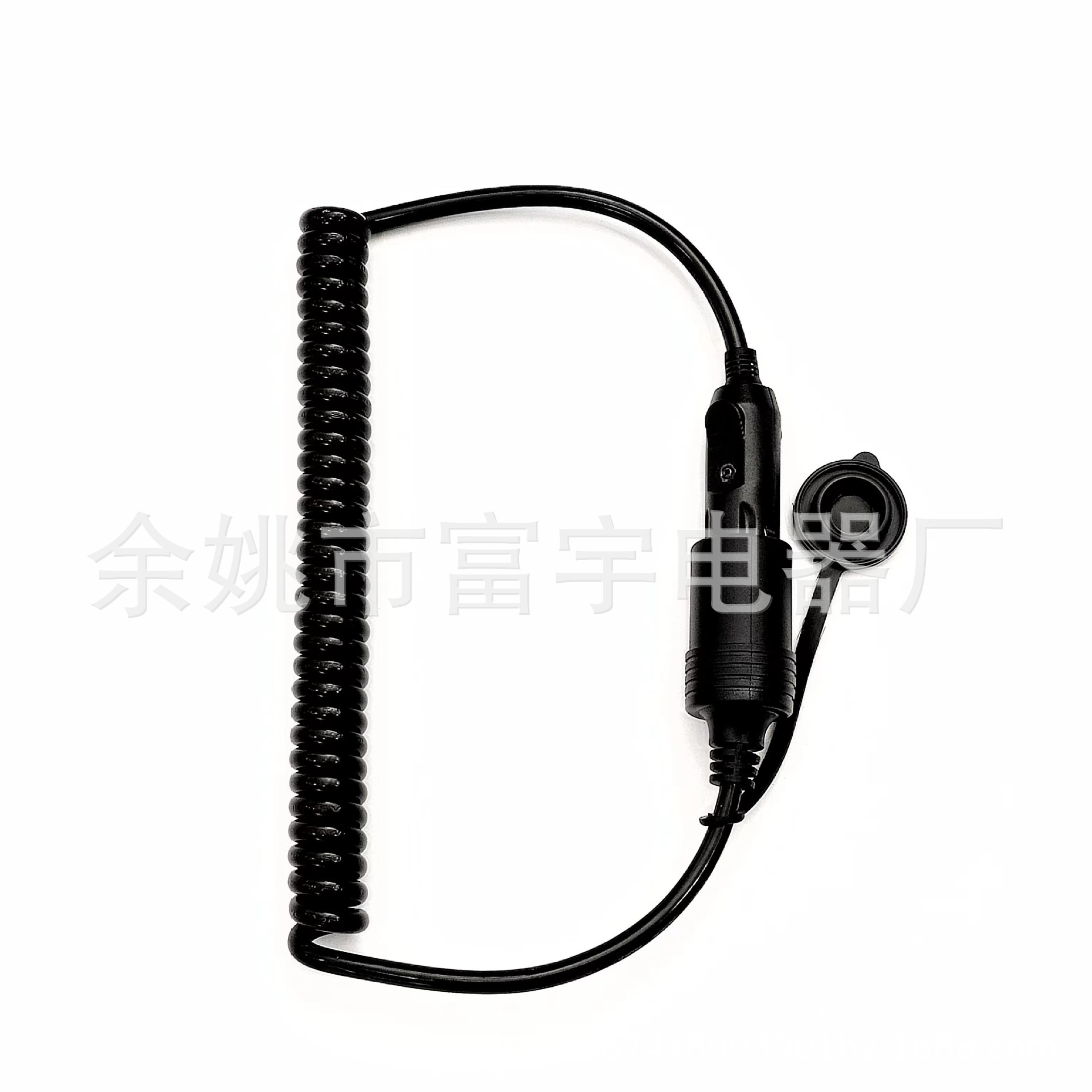 工厂批发 车载点烟器插头 弹簧电源线 0.3平方纯铜芯环保PU外护套