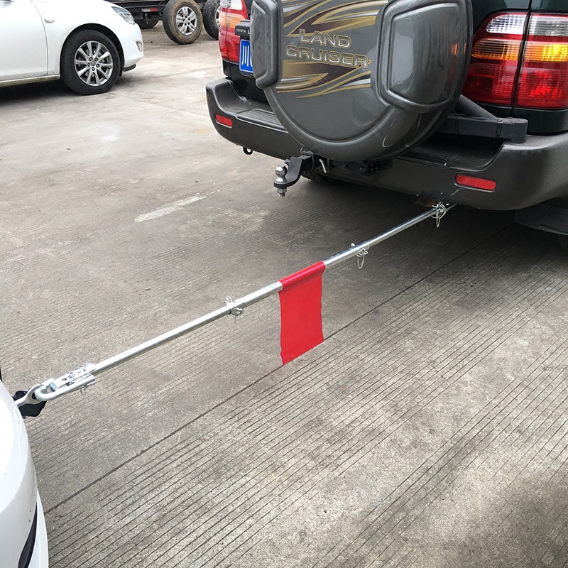 硬性拖车杠 2t3t吨拖车绳汽车拖车带全钢制拖车硬杆牵引杆 防追尾