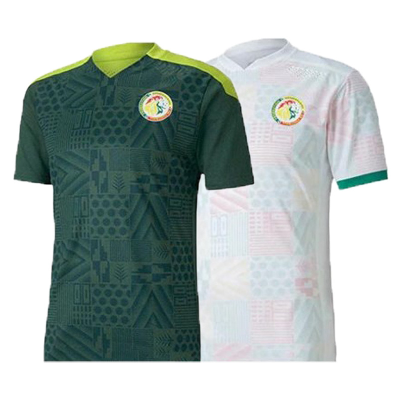 2122非洲杯足球服男塞内加尔主客场球衣 senegal football jersey