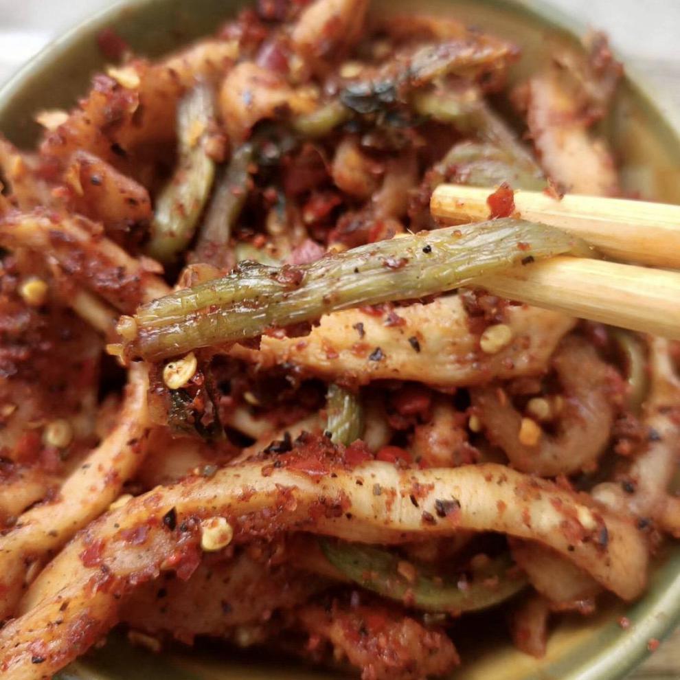 麻辣萝卜节云南特产临沧耿马腌萝干拌麻辣萝卜结傣家美食下饭酱菜