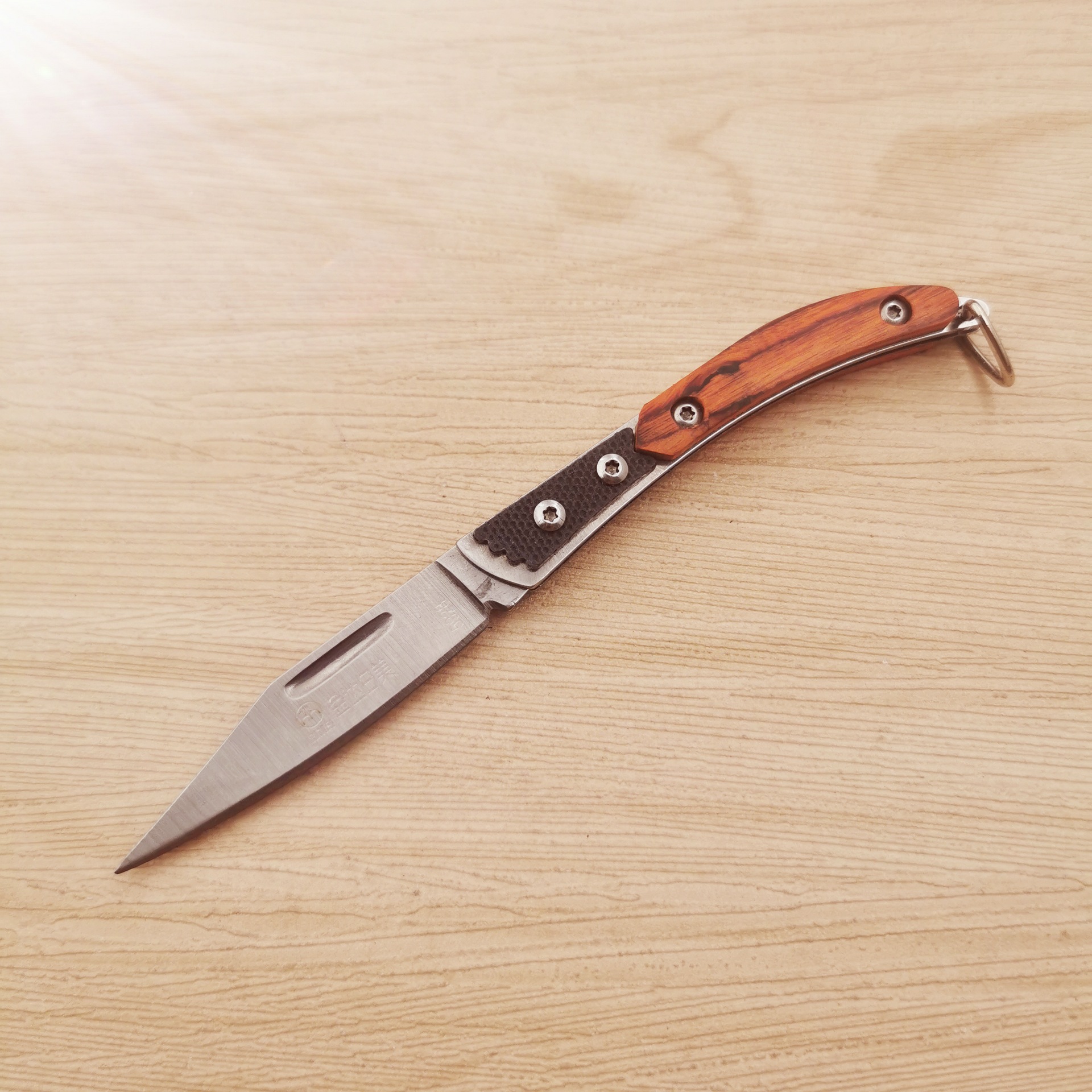 日美rm5912小刀 迷你随身便携折刀 刀具 合金水果刀 户外刀 批发