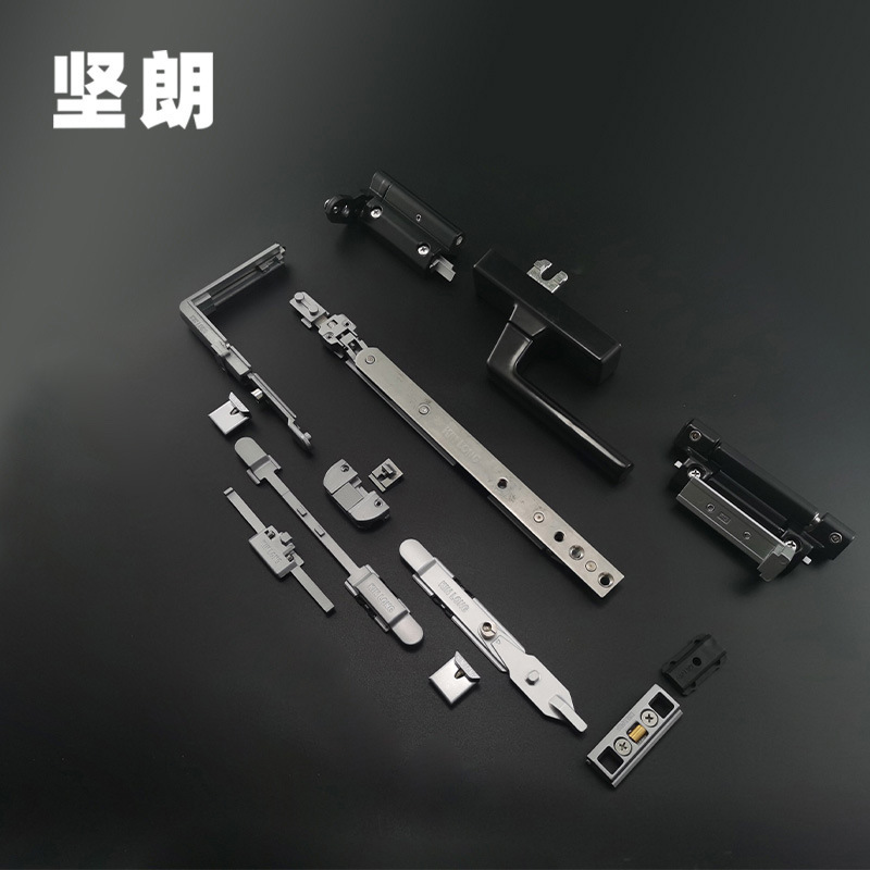 倾伏制品门窗五金件内开内倒断桥铝窗内倒内平开窗下悬窗配件090