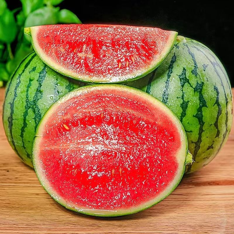 新鲜正宗冰糖麒麟瓜美都西瓜甜美多汁水果皮薄无籽有籽现摘现发