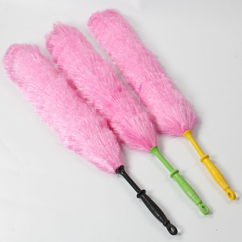 Hot Selling Dust Remove Brush New Handle Living Room and Kitchen Hotel Furniture Cleaning Flexible Feather Duster