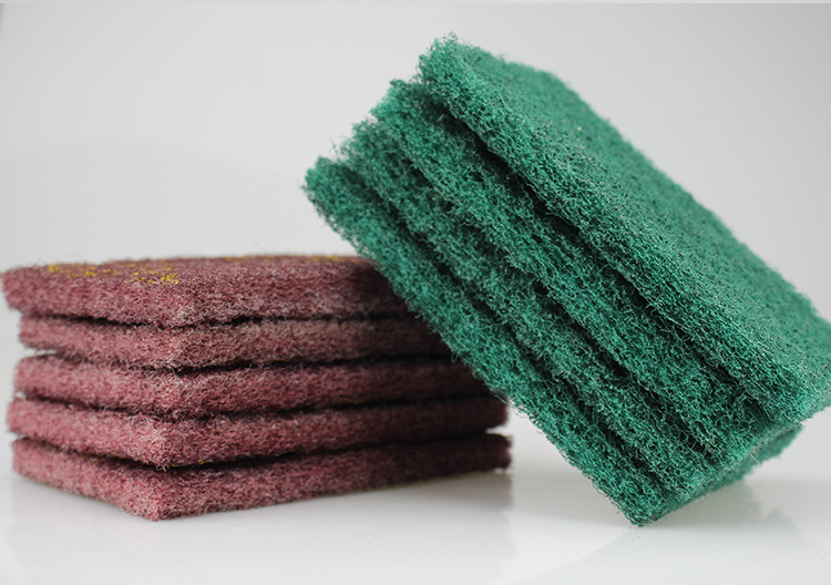 尼龙金刚砂百洁布含砂去污洗碗布厨房清洁刷锅除锈金刚擦洗锅抹布