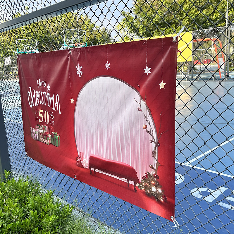 喷绘广告布加工 pvc喷绘布 安装便捷 高清打印广告布-阿里巴巴