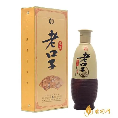 老口子酒42度450ml*6瓶口子酒兼香型濉溪口子窖整箱6瓶2014年出品