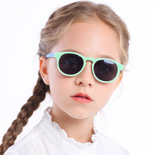 儿童太阳镜厂家批发硅胶偏光现货墨镜宝宝小孩镜学生太阳眼镜0020